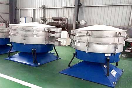 圓形搖擺篩真機圖 金禾--圓形搖擺篩發(fā)貨圖